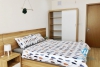 Bright and Fully Furnished Two Bedrooms Apartment for rent in Van Cao st, Ba Dinh district.